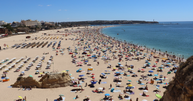 O tempo e a temperatura do mar no Algarve esta 6ª feira (17 de julho)