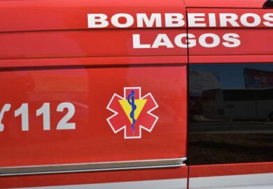 Bombeiros de Lagos foram chamados a 486 emergências hospitalares em junho
