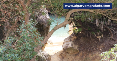 Esta praia secreta do Algarve parece saída de um filme (com VÍDEO)