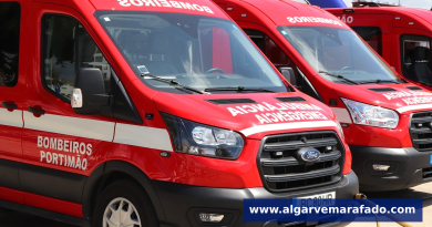 Bombeiros de Portimão chamados a 37 ocorrências por dia