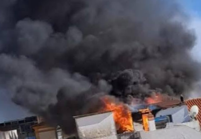 Bombeiros revelam imagens do incêndio que alarmou São Brás de Alportel