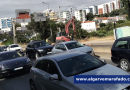 Rotura de conduta de água provoca caos no trânsito numa das principais entradas de Portimão