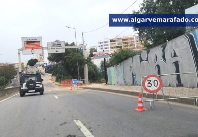 Já se pode entrar em Portimão pela zona do hospital… mas com cuidado