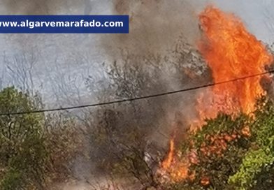 Alerta para incêndio no Algarve (em atualização)