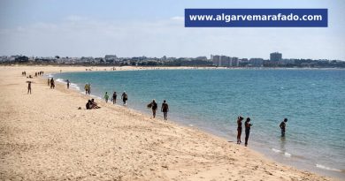 O tempo e a temperatura da água do mar no Algarve esta 2.ª feira (29 de junho)