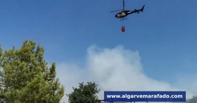 Alerta para incêndio na Serra de Monchique mobilizou dezenas de operacionais