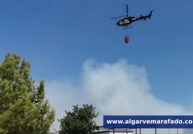 Alerta para incêndio na Serra de Monchique mobilizou dezenas de operacionais