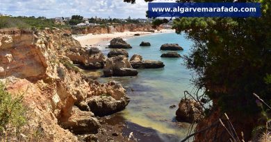 O tempo e a temperatura da água do mar no Algarve esta segunda-feira (12 de outubro)