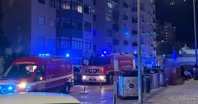 Susto em Portimão: fumo em prédio mobiliza bombeiros