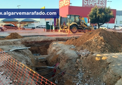 Assim vão as obras numa das principais vias de ligação entre os concelhos de Lagoa e Portimão (com fotos)